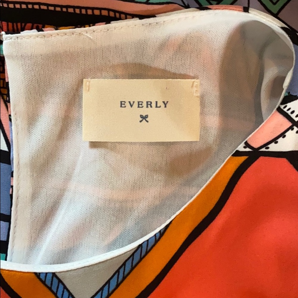 Everly Spring Geometric Summer Dress - Picture 6 of 7
